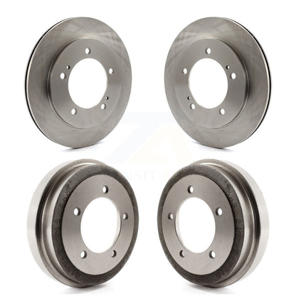 Brake Rotors Drums Front Rear Kit For 2000-2004 Chevrolet Tracker Suzuki Vitara