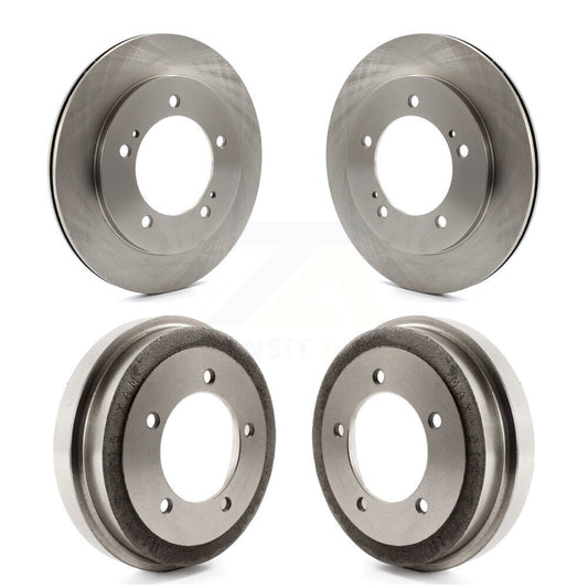 Brake Rotors Drums Front Rear Kit For 2000-2004 Chevrolet Tracker Suzuki Vitara
