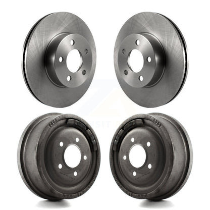 Disc Brake Rotors Drums Kit Front Rear For Ford Ranger Mazda B4000