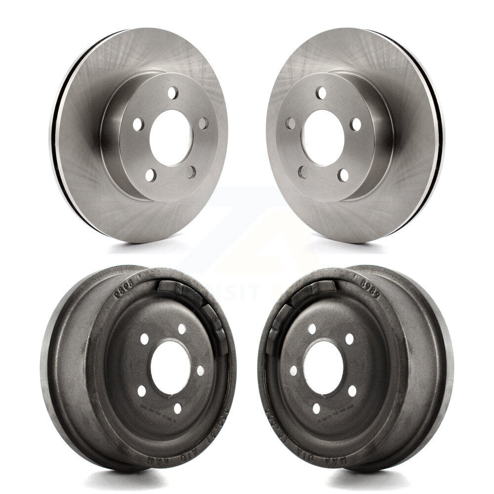 Disc Brake Rotors Drums Kit Front Rear For Ford Ranger Mazda B4000 B3000 4WD