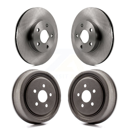 Brake Rotor Drum Front Rear Kit For 2003-2005 Pontiac Sunfire Chevrolet Cavalier