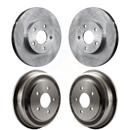 Disc Brake Rotors Drums Kit Front Rear For Chevrolet Cobalt Pontiac G5