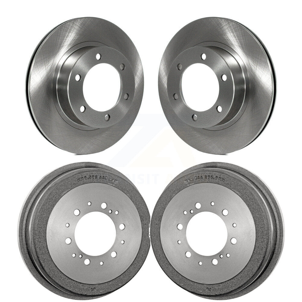 Disc Brake Rotors Drums Kit Front Rear For Toyota 4Runner