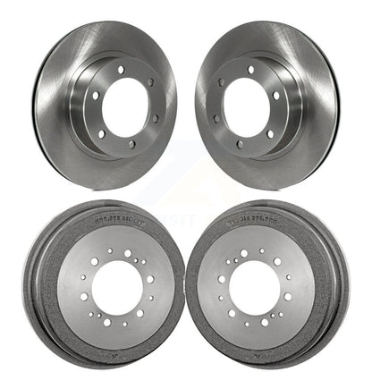 Disc Brake Rotors Drums Kit Front Rear For Toyota 4Runner