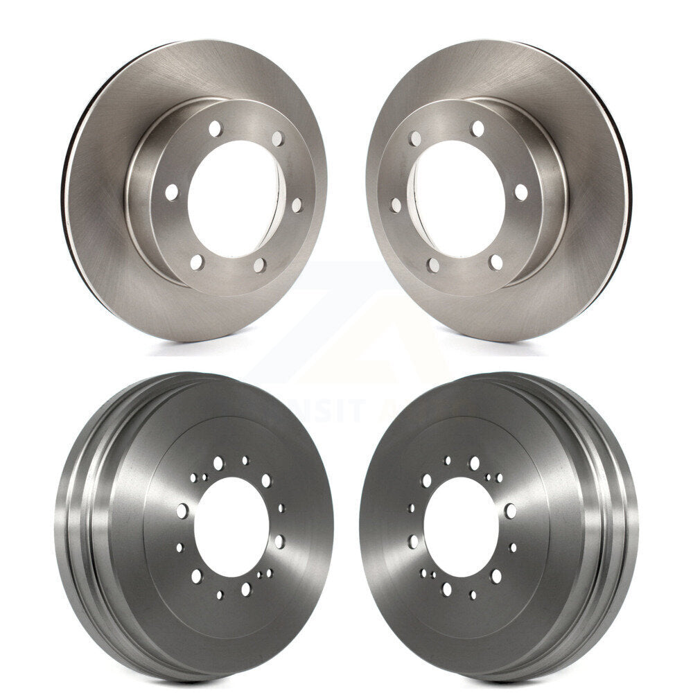 Disc Brake Rotors Drums Kit Front Rear For Toyota Tacoma 4Runner