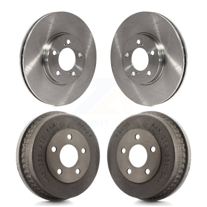 Disc Brake Rotors Drums Kit Front Rear For Ford Taurus Mercury Sable