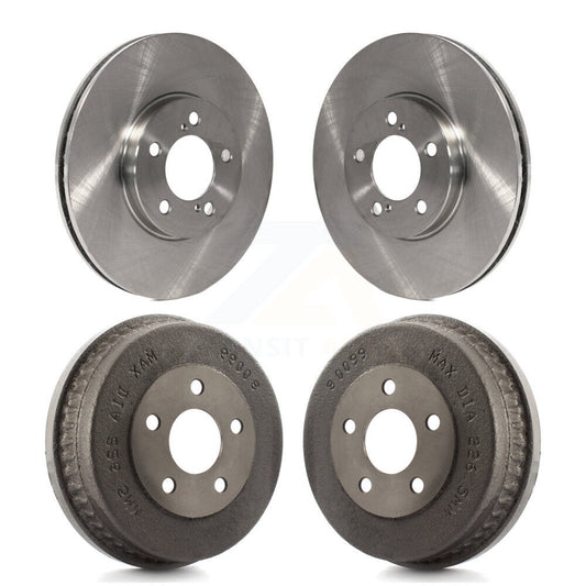 Disc Brake Rotors Drums Kit Front Rear For Ford Taurus Mercury Sable