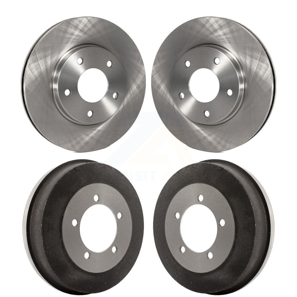 Brake Rotors Drums Front Rear Kit For Chrysler Sebring Mitsubishi Eclipse Galant