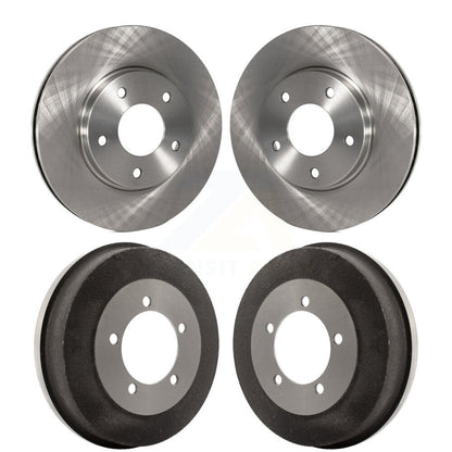 Brake Rotors Drums Front Rear Kit For Chrysler Sebring Mitsubishi Eclipse Galant
