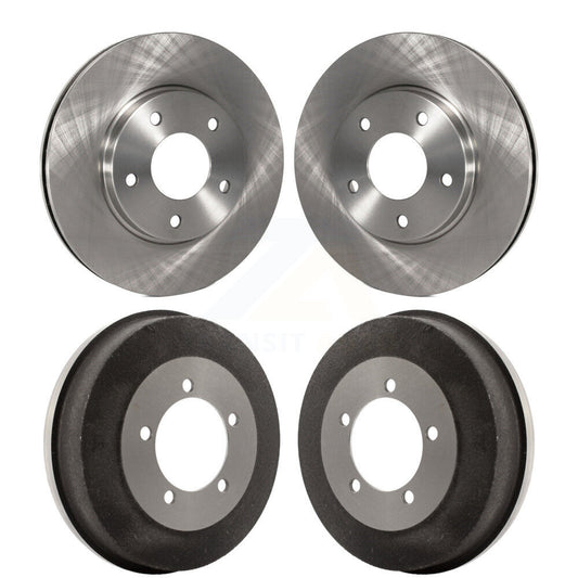 Brake Rotors Drums Front Rear Kit For Chrysler Sebring Mitsubishi Eclipse Galant