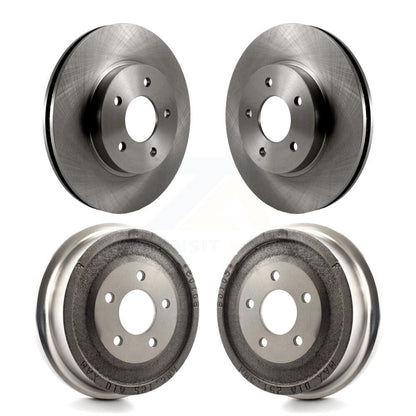 Brake Rotor Drum Front Rear Kit For Saturn Vue Chevrolet Equinox Pontiac Torrent