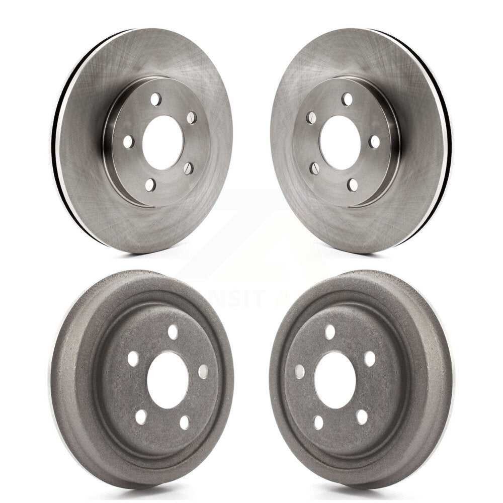 Disc Brake Rotor Drum Kit Front Rear For Neon Dodge Chrysler Plymouth SX 2.0