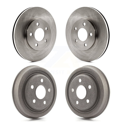 Disc Brake Rotor Drum Kit Front Rear For Neon Dodge Chrysler Plymouth SX 2.0