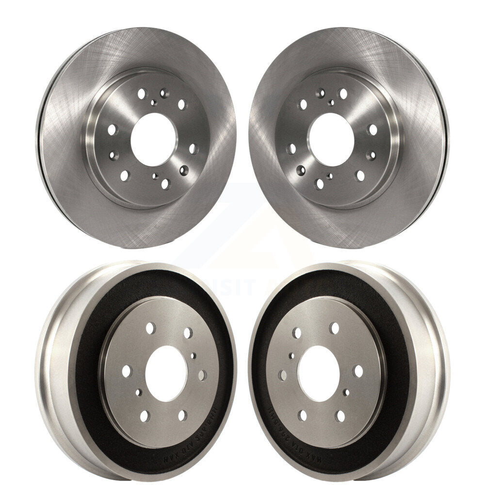 Brake Rotors Drum Front Rear Kit For Chevrolet GMC Silverado 1500 Sierra Classic