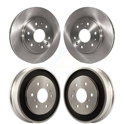 Brake Rotors Drum Front Rear Kit For Chevrolet GMC Silverado 1500 Sierra Classic