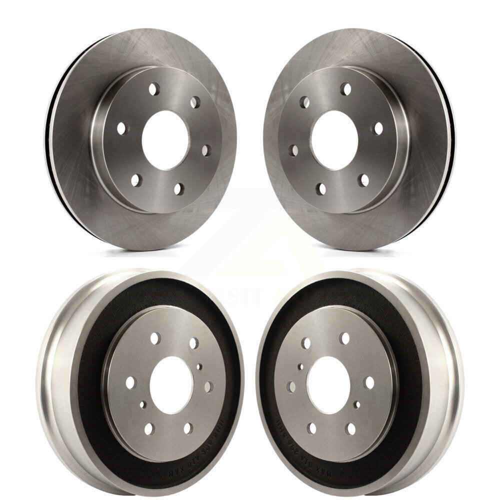 Brake Rotors Drum Front Rear Kit For Chevrolet GMC Silverado 1500 Sierra Classic