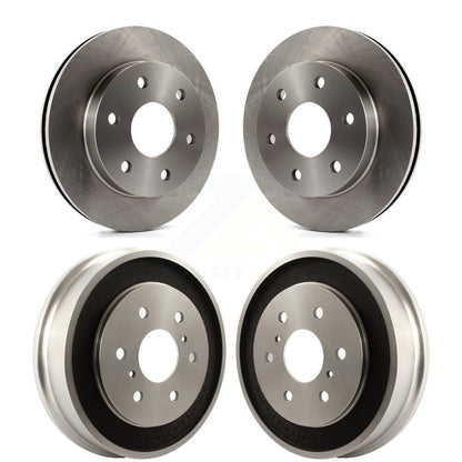Brake Rotors Drum Front Rear Kit For Chevrolet GMC Silverado 1500 Sierra Classic