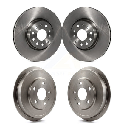 Disc Brake Rotors Drums Kit Front Rear For Volkswagen Jetta Beetle