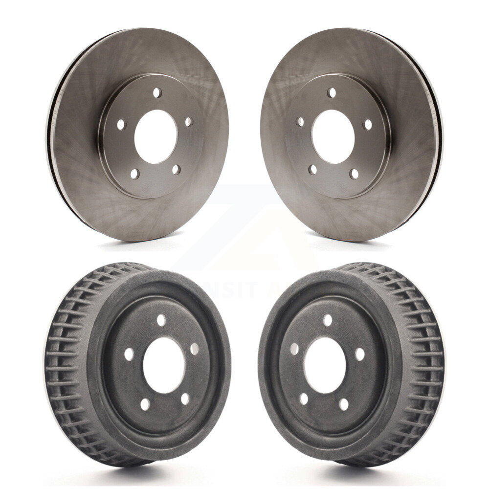 Disc Brake Rotors Drums Kit Front Rear For Chevrolet Lumina Monte Carlo
