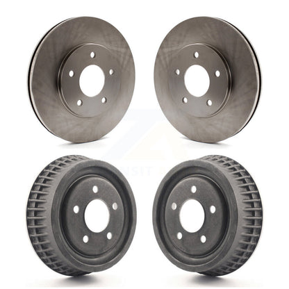 Disc Brake Rotors Drums Kit Front Rear For Chevrolet Lumina Monte Carlo