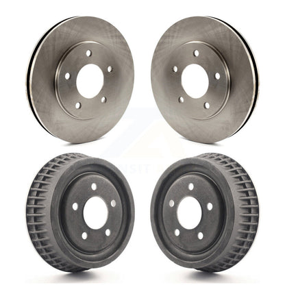 Disc Brake Rotors Drums Kit Front Rear For 1995 Chevrolet Lumina Monte Carlo
