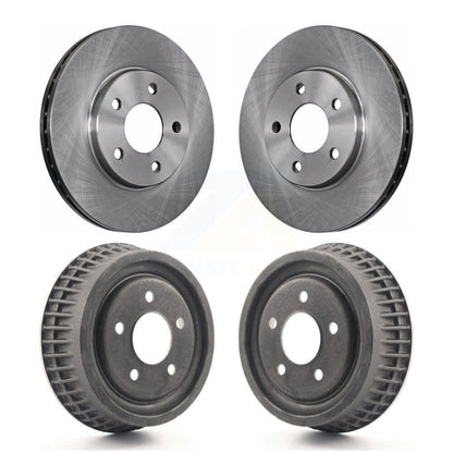 Disc Brake Rotors Drums Kit Front Rear For Chevrolet Malibu