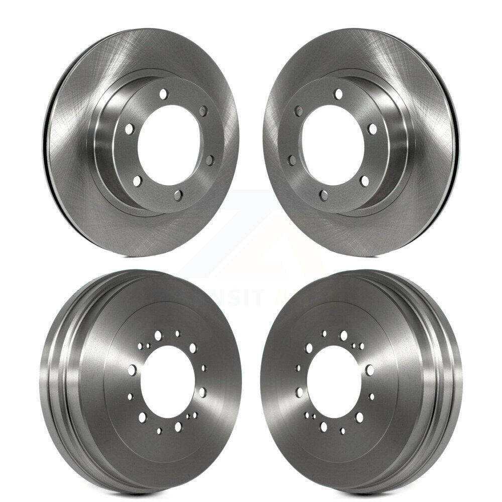 Brake Rotors Drum Front Rear Kit For 2002 Toyota 4Runner With 16" Factory Wheels