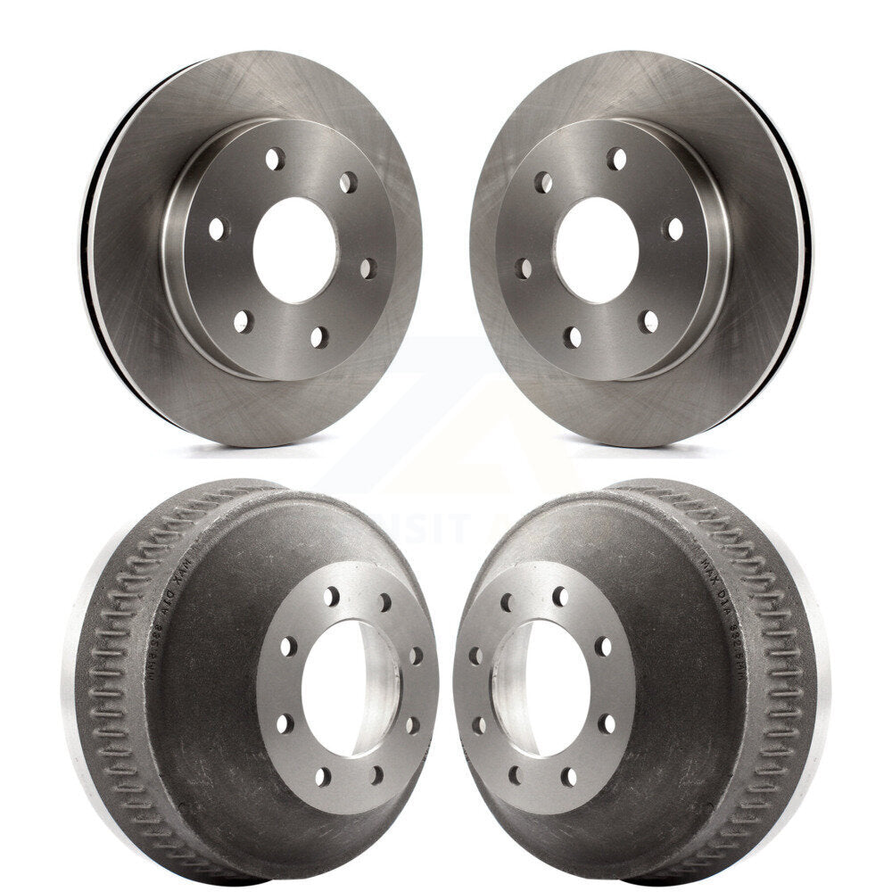 Disc Brake Rotors Drums Kit Front Rear For Chevrolet Suburban 1500