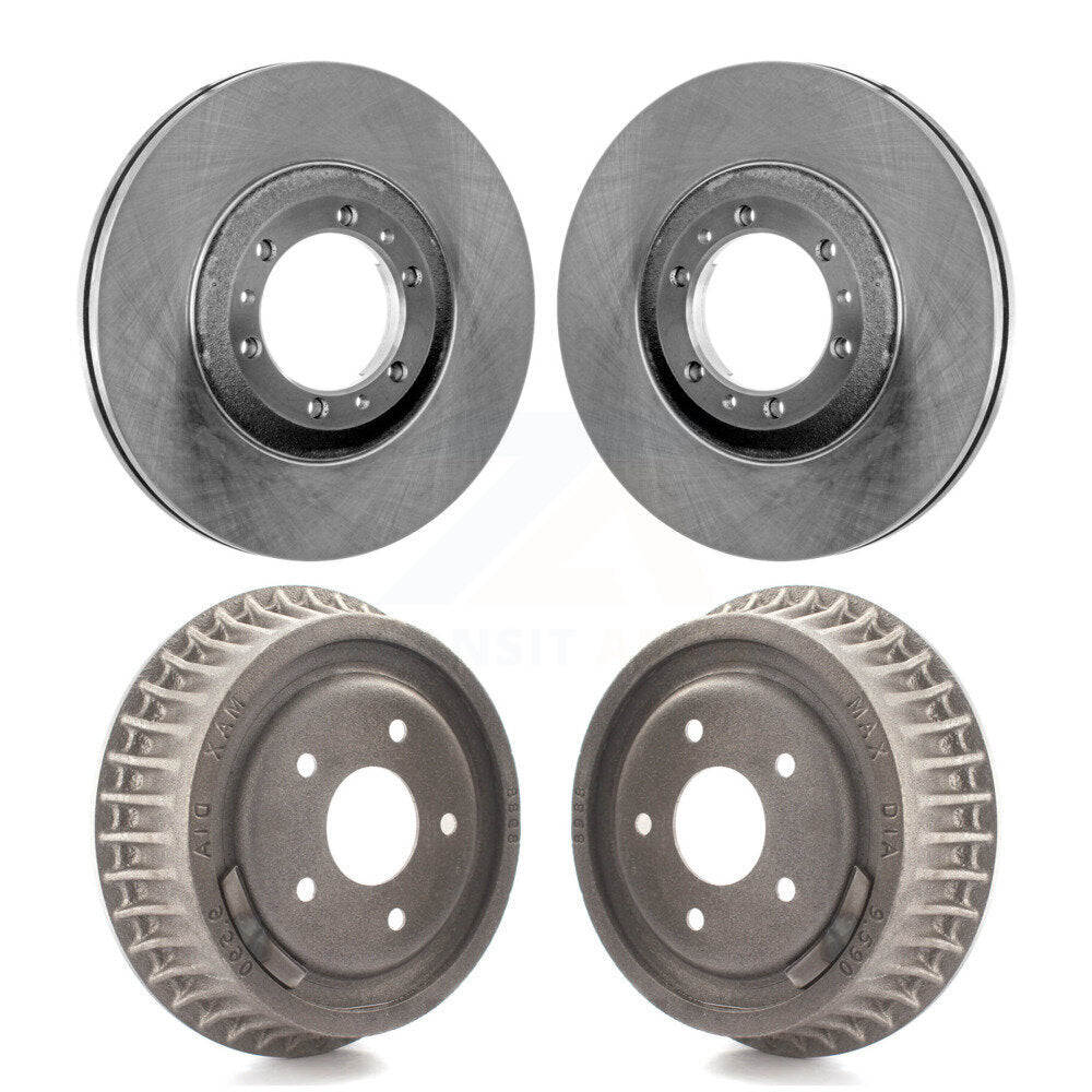 Disc Brake Rotors Drums Kit Front Rear For Chevrolet Camaro Pontiac Firebird