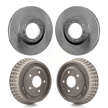Disc Brake Rotors Drums Kit Front Rear For Chevrolet Camaro Pontiac Firebird
