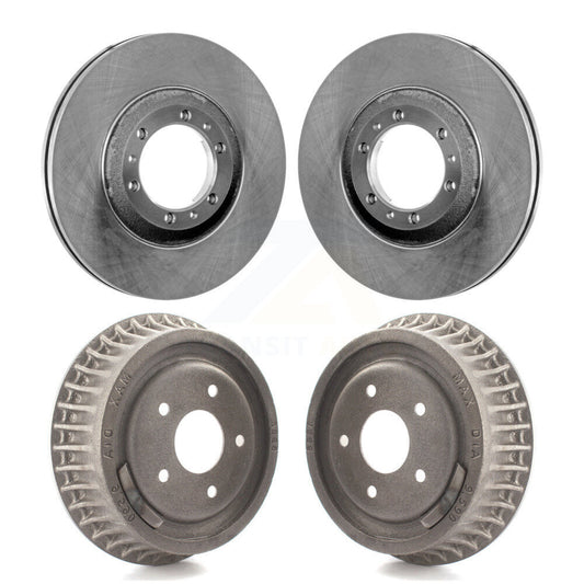 Disc Brake Rotors Drums Kit Front Rear For Chevrolet Camaro Pontiac Firebird