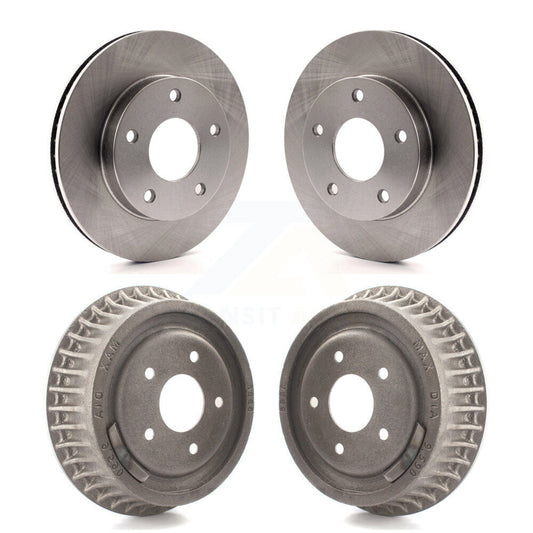 Disc Brake Rotors Drums Front Rear Kit For Chevrolet S10 GMC Sonoma Blazer Jimmy
