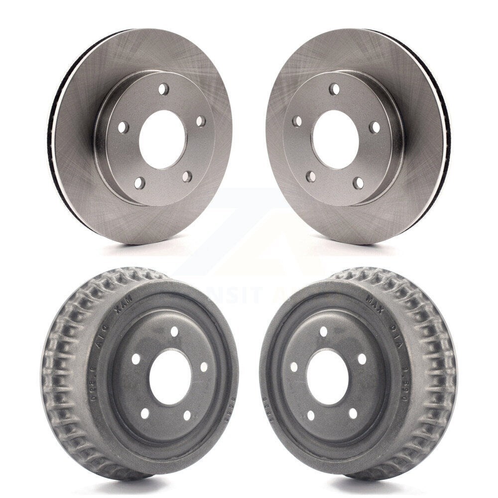 Brake Rotors Drums Front Rear Kit For Chevrolet GMC S10 S15 Blazer Jimmy Sonoma