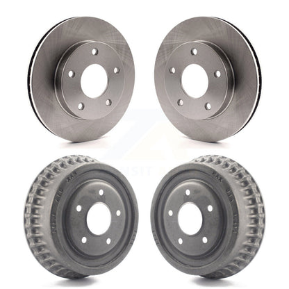 Brake Rotors Drums Front Rear Kit For Chevrolet GMC S10 S15 Blazer Jimmy Sonoma