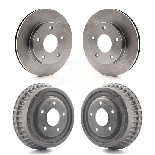 Brake Rotors Drums Front Rear Kit For Chevrolet GMC S10 S15 Blazer Jimmy Sonoma