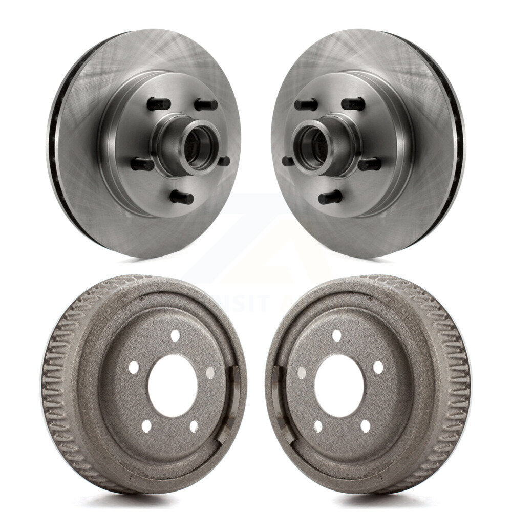 Brake Rotor Drum Kit Front Rear For C1500 Chevrolet GMC Tahoe Yukon Suburban