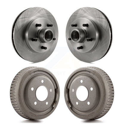 Brake Rotor Drum Kit Front Rear For C1500 Chevrolet GMC Tahoe Yukon Suburban