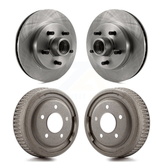Brake Rotor Drum Kit Front Rear For C1500 Chevrolet GMC Tahoe Yukon Suburban