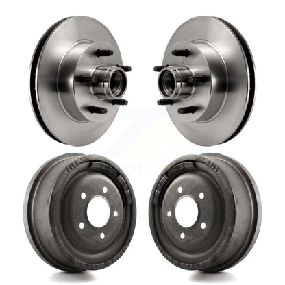 Disc Brake Rotor Drum Kit Front Rear For Ford Ranger Mazda B4000 B3000 B2500