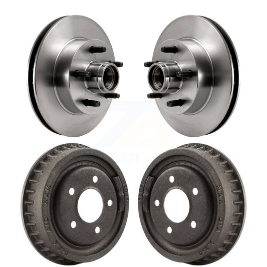 Disc Brake Rotor Drum Kit Front Rear For Ford Ranger Mazda B4000 B3000 B2500