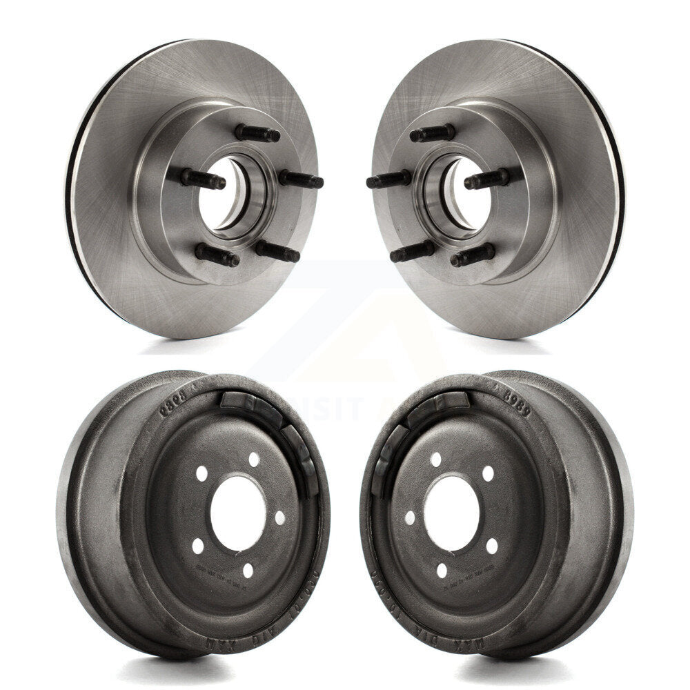 Disc Brake Rotors Drums Kit Front Rear For Ford Explorer Mazda Navajo