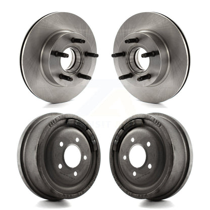 Disc Brake Rotors Drums Kit Front Rear For Ford Explorer Mazda Navajo