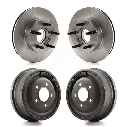 Disc Brake Rotors Drums Kit Front Rear For Ford Explorer Mazda Navajo