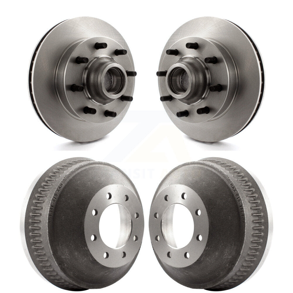 Brake Rotor Drum Front Rear Kit For Chevrolet C2500 GMC Express 2500 C1500 G3500