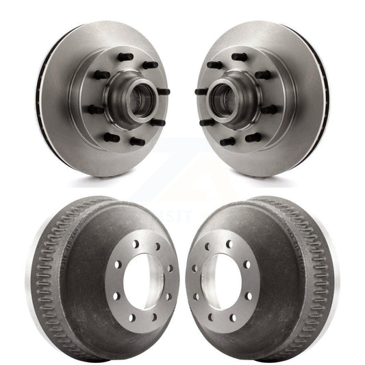 Brake Rotor Drum Front Rear Kit For Chevrolet C2500 GMC Express 2500 C1500 G3500