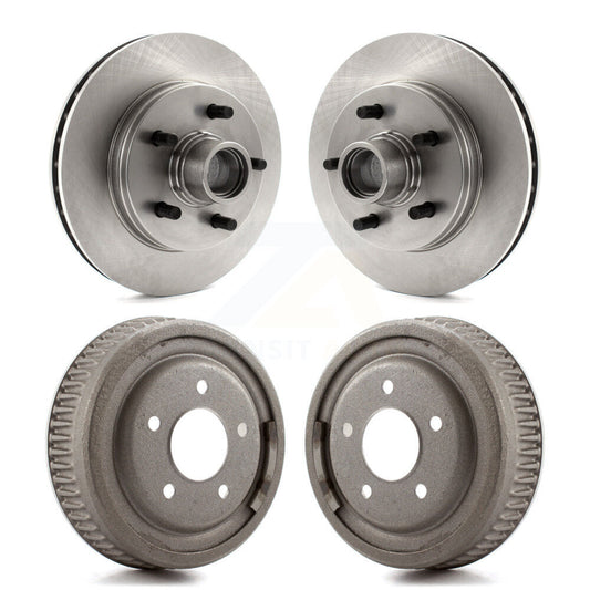 Disc Brake Rotors Drums Kit Front Rear For C1500 Chevrolet GMC