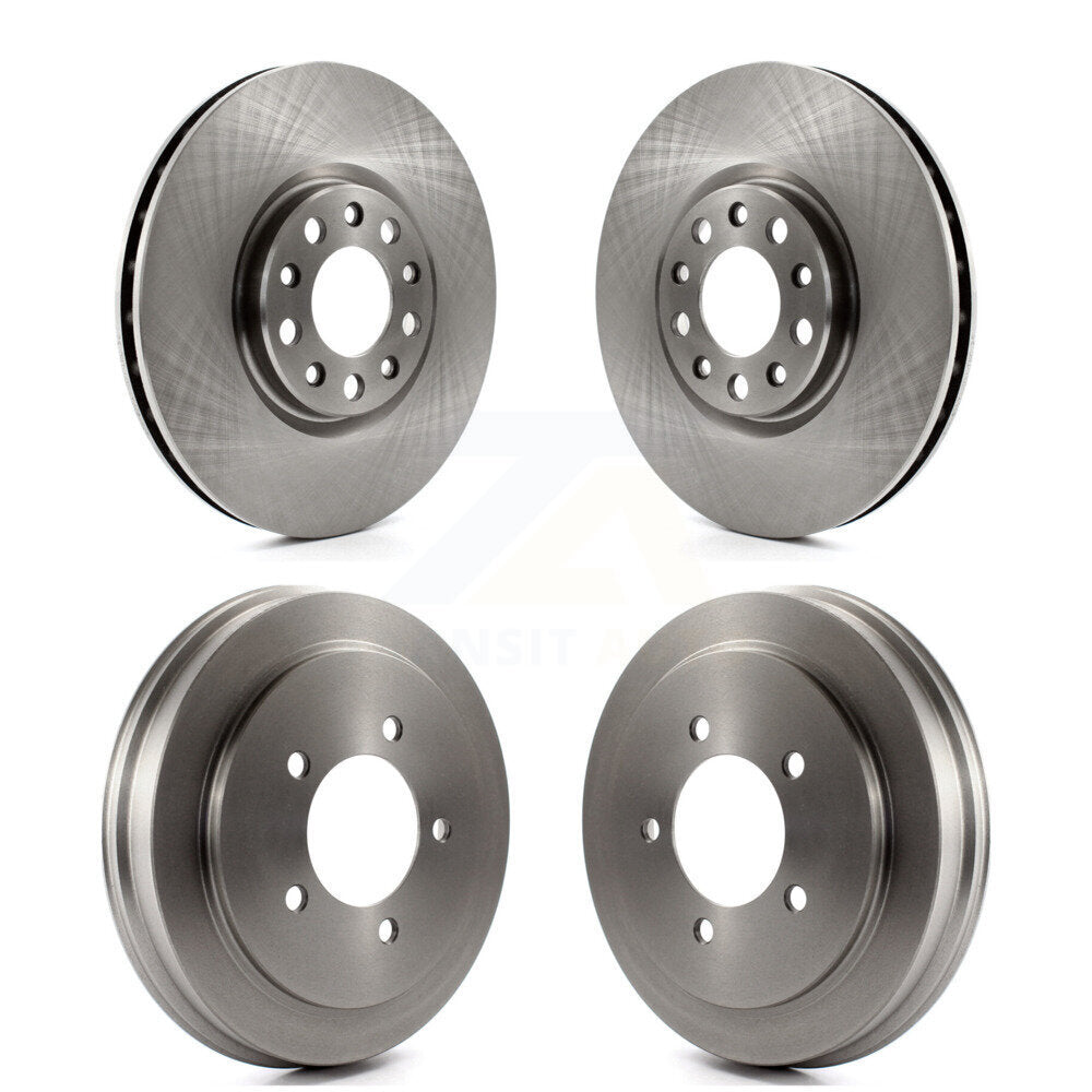 Brake Rotor Drum Front Rear Kit For Jeep Compass With 305mm Diameter