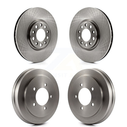 Brake Rotor Drum Front Rear Kit For Jeep Compass With 305mm Diameter