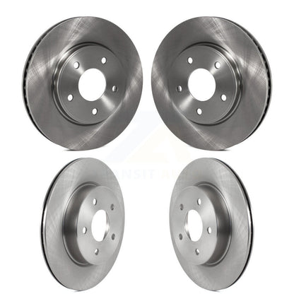 Brake Rotor Front Rear Kit For 2018-2024 Nissan LEAF With Electric Parking