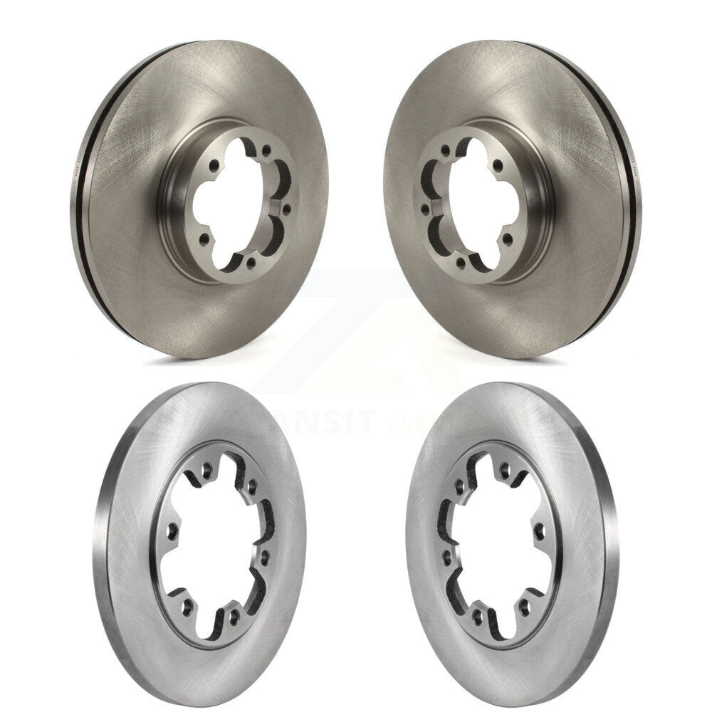 Disc Brake Rotors Front Rear Kit For Ford Transit-350 HD